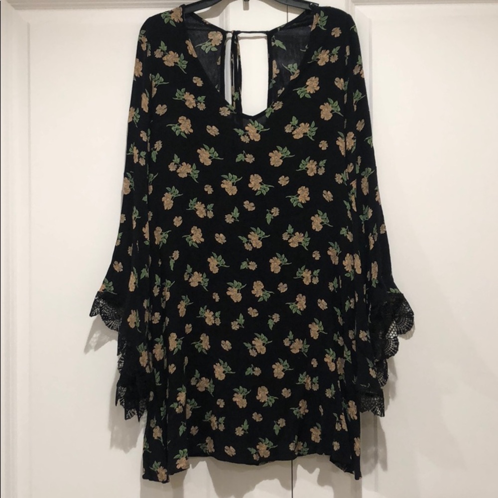 Floral Rayon Dress